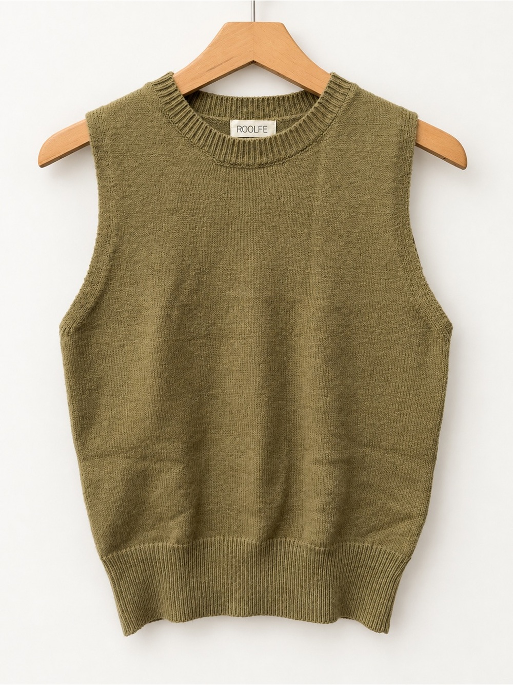 Olive Green Knit Tank